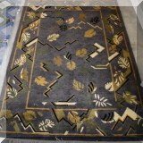 R36. Masterlooms 100% wool rug. Handmade in Nepal. 3'9” x 5'7”